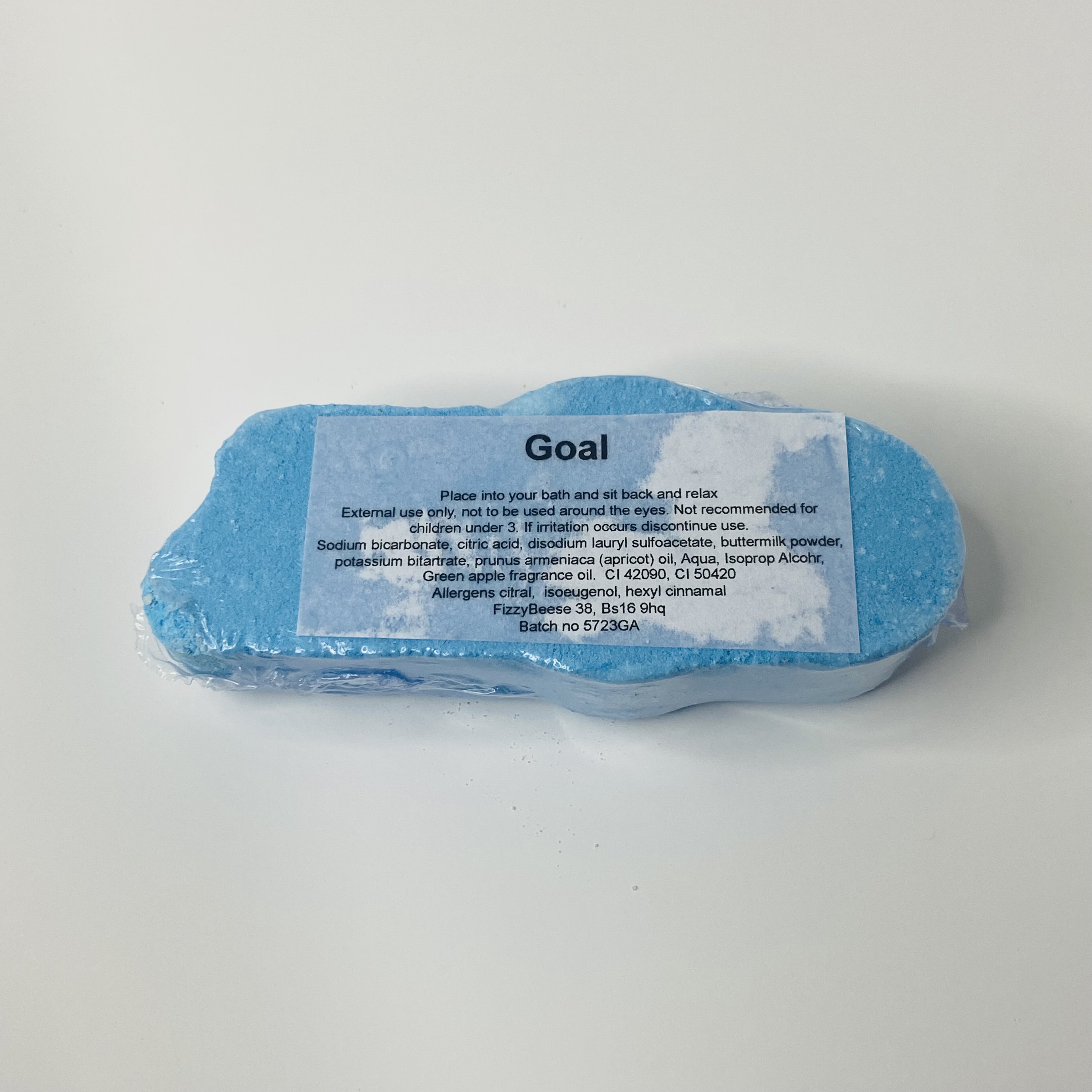 Goal ingredients label