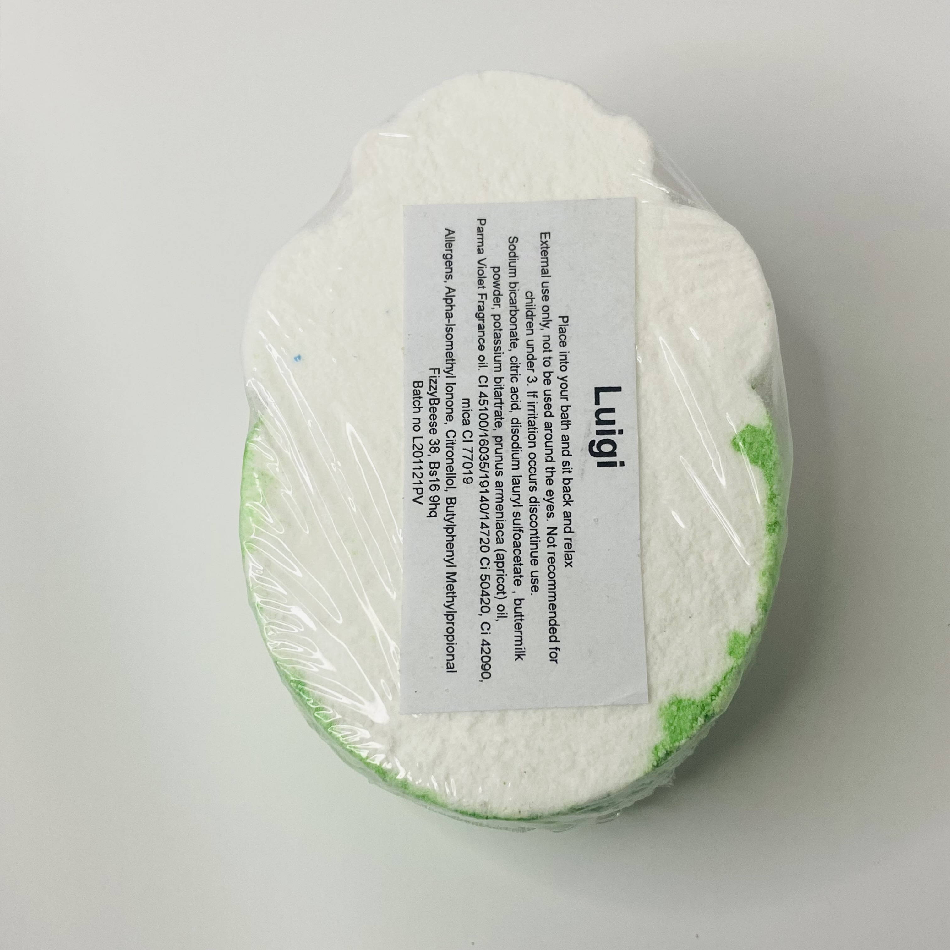 Luigi ingredients label